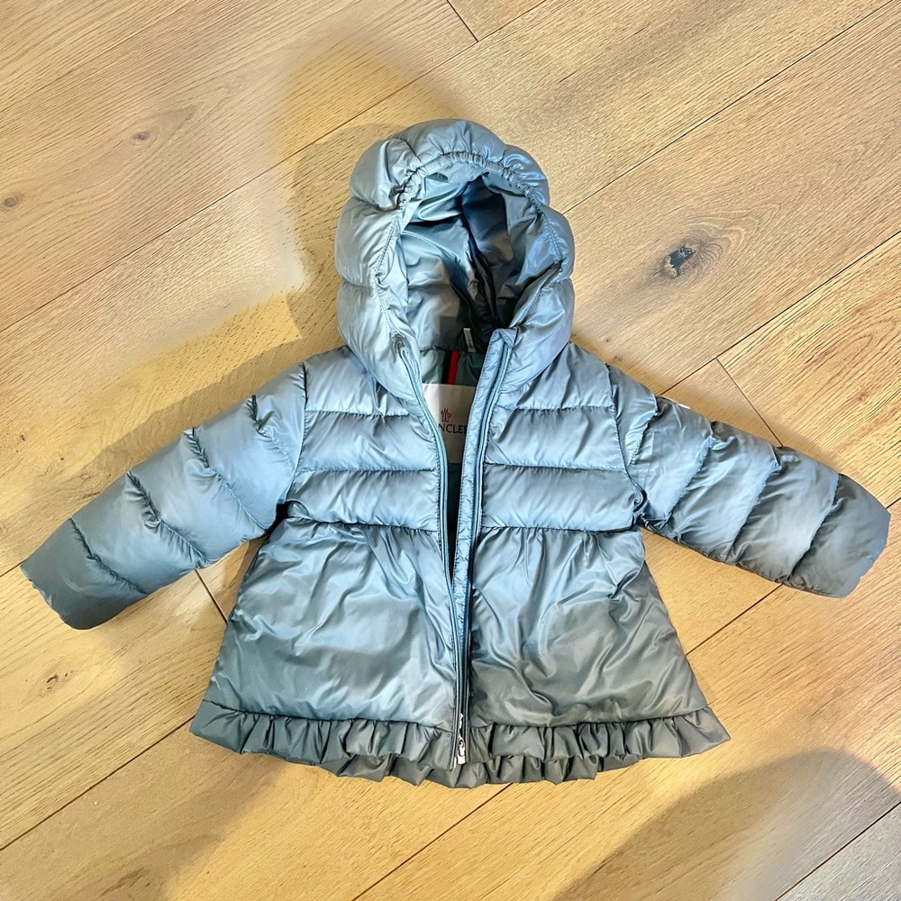 Authentic Moncler Baby Baby Girl Jacket 9-12m